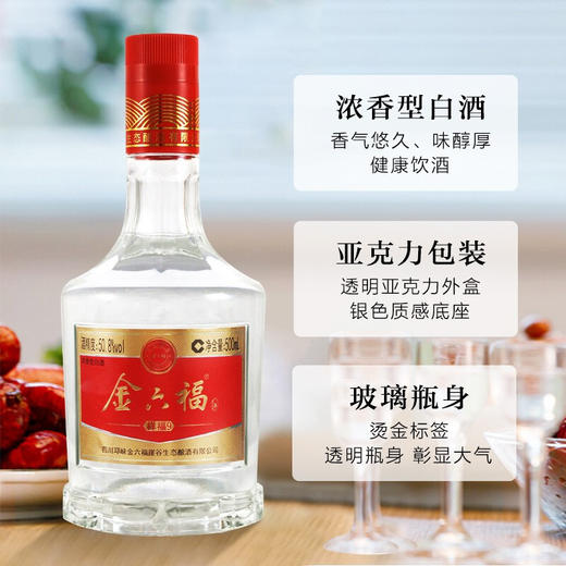 金六福 祥福9  五粮酿造粮食酒 500ml 商品图3