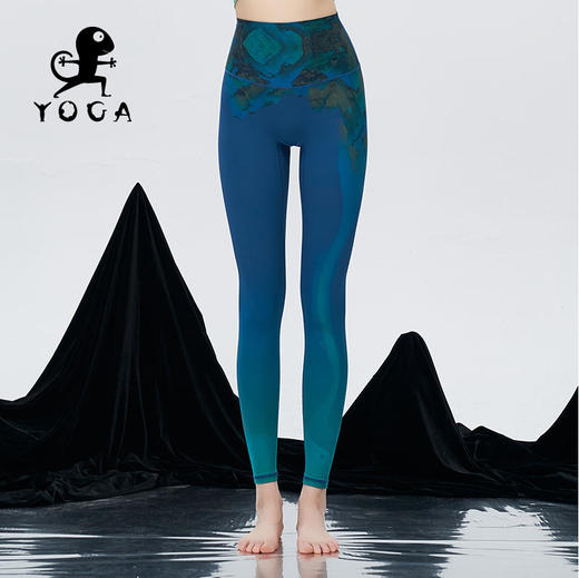 壁虎瑜伽《万水千山-套装》限量款印花瑜伽套装【可定制】（标准码）【5月30日发货】 商品图7