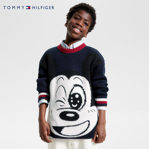 [DISNEY联名系列] TOMMY 秋 大童小童 毛衣 KS0KS00406 商品图4