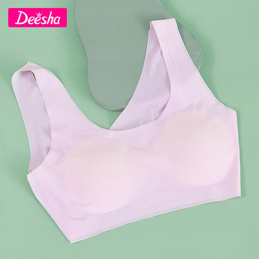 笛莎童装背心12~16岁小学生新款韩版时尚儿童小女孩舒适文胸内衣 商品图2