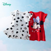 迪士尼小飞袖俏皮连衣裙褶皱小裙摆女童短袖连衣裙222DQ0128
 商品缩略图0
