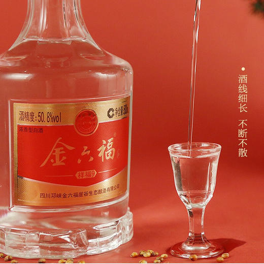 金六福 祥福9  五粮酿造粮食酒 500ml 商品图4