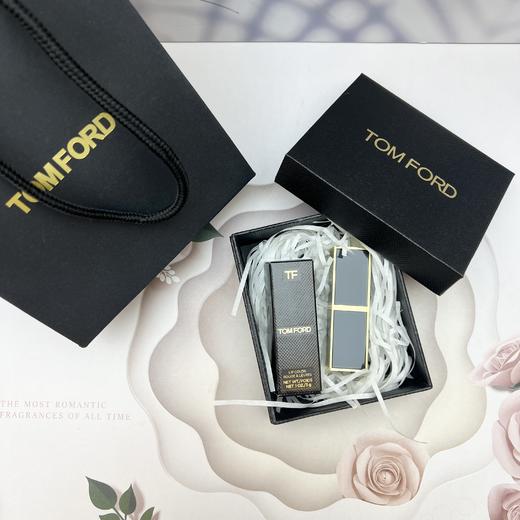 【品牌授权】爆款现货 TF细黑管口红礼盒款 丝缎哑光唇膏 TF24 TF27 TF28 26 商品图1