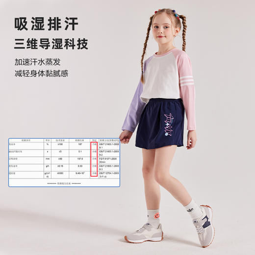 【龙之涵运动裙裤】吸湿排汗 婴幼儿A类标准！ 商品图2