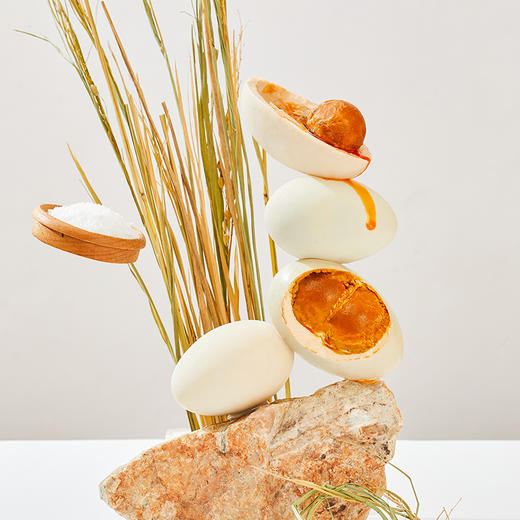 立家双黄薄盐咸鸭蛋75g*12枚 商品图3