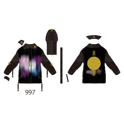 Marqleen 23-24 【MQ04003】 新款雪服  997/bkfl  007/wfl  807/pfl  707/pkfl 商品图1