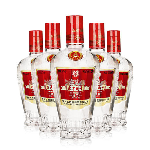 五粮东方娇子绵柔52度 纯粮白酒500ml 商品图3