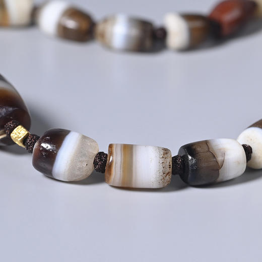 西亚高古缠丝玛瑙项链 商品图2