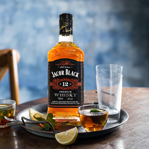 杰卡布莱克威士忌正品黑方可乐桶12年40度 商品图1