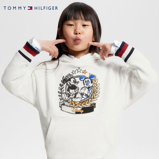 [DISNEY联名系列] TOMMY 秋 大童小童 卫衣 KS0KS00409YBL 商品图2