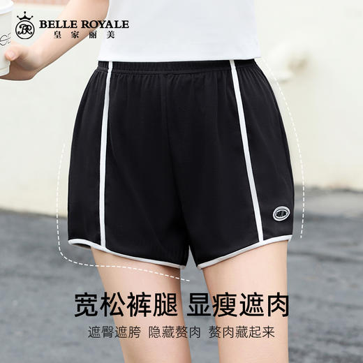 夏季新款运动短裤女薄款宽松外跑休闲热裤高腰瑜伽短裤YXYDDK001 商品图3