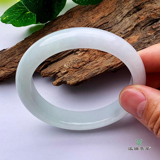 派瑞翡翠 翡翠手镯 糯种 浅紫 商品图1