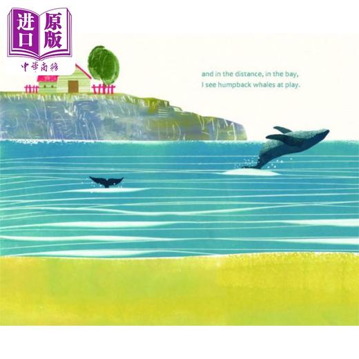 【中商原版】Little Blue House Beside the Sea 海边的小蓝屋 英文原版进口图书 儿童自然绘本 故事图画书 自然环保儿童读物 商品图1