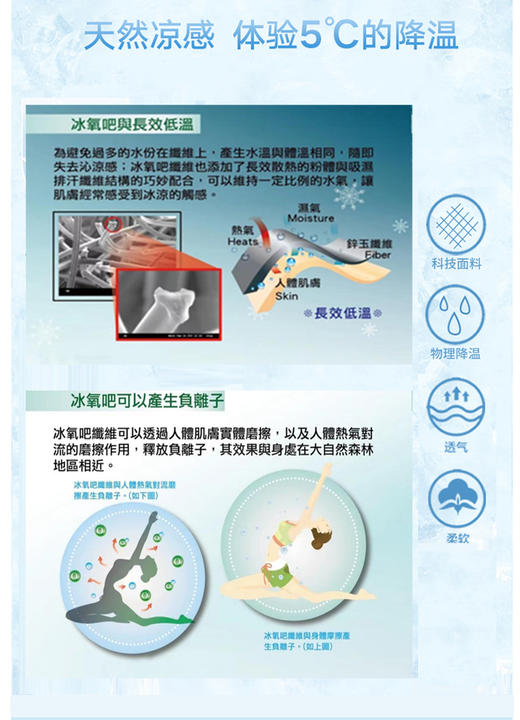 奇威 【凉感 黑科技】凉爽冰氧吧牛仔裤 【健康 护肤】抗菌 消臭脚口须边休闲裤0DB02029 商品图11