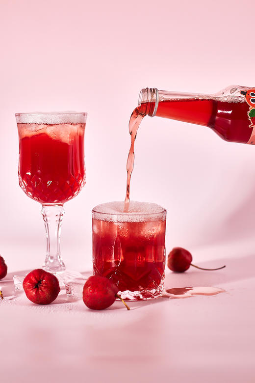 【饮品】陈皮气泡果汁 山楂味 陈皮汽水 商品图3