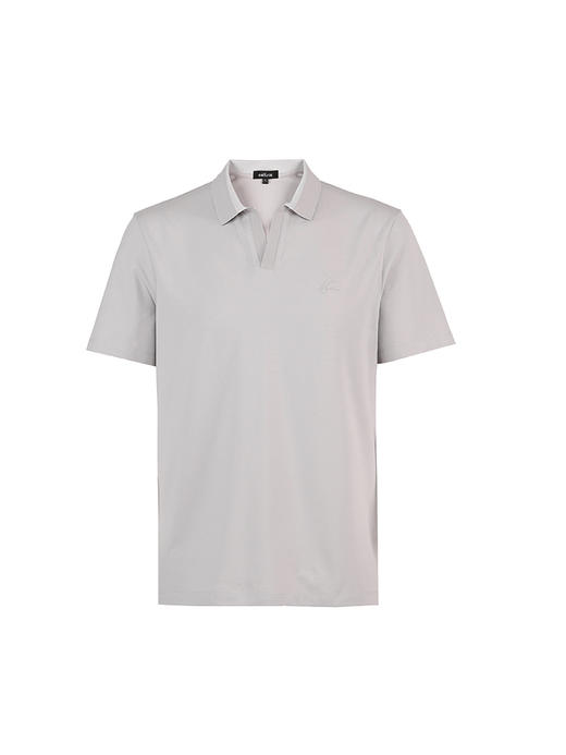 callisto浅灰色棉混纺T恤 SSTSS088C 商品图3