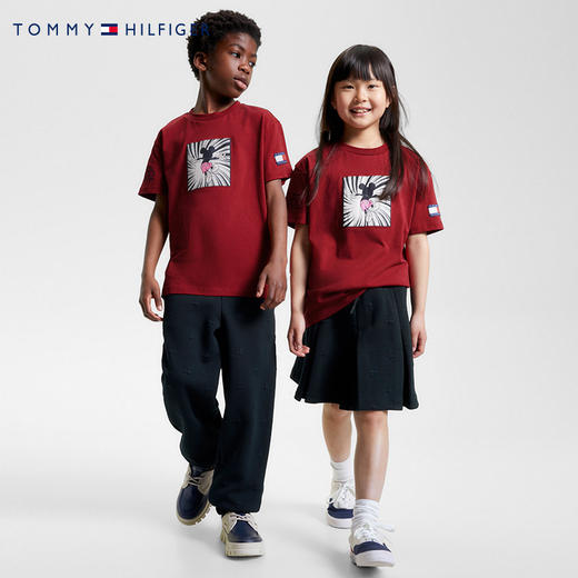 [DISNEY联名系列] TOMMY 秋 大童 小童 短袖T恤 KS0KS00473 商品图3