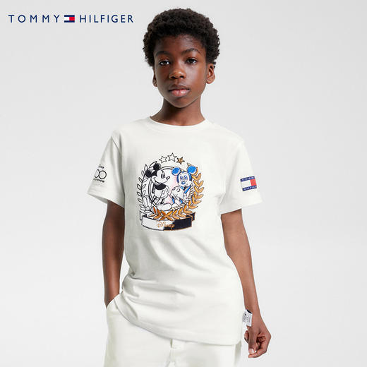 [DISNEY联名系列] TOMMY 秋 大童 小童 短袖T恤 KS0KS00417 商品图1