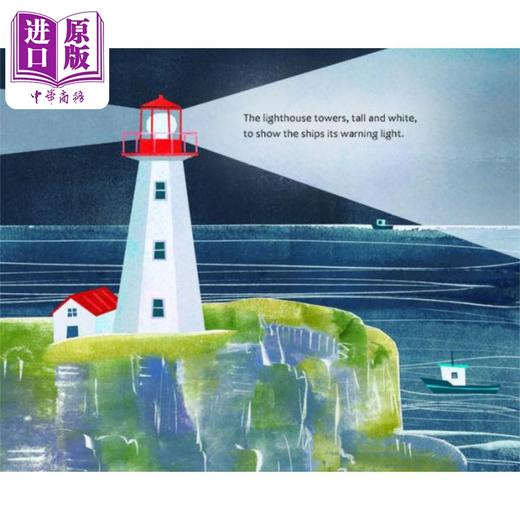 【中商原版】Little Blue House Beside the Sea 海边的小蓝屋 英文原版进口图书 儿童自然绘本 故事图画书 自然环保儿童读物 商品图2