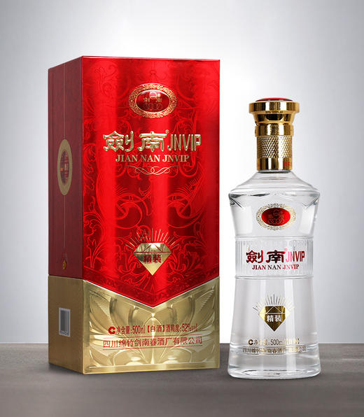 剑南春剑南JNVIP精装52度浓香型纯粮白酒 500mL/瓶 商品图0
