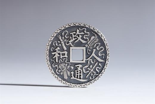 矩德泉坊 纯银手作   政通人和暗八仙（4.2厘米版）618 商品图0