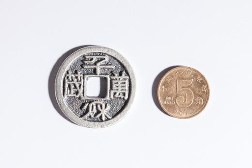 矩德泉坊 纯银手作   千秋万岁（3.2厘米版）619 商品图7