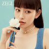 ZEGL设计师秘密花园系列山茶花人造珍珠项链女轻奢小众锁骨链颈链 商品缩略图2