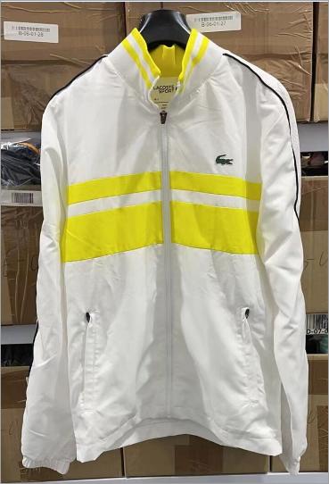 Lacoste/法国鳄鱼 男士拼色立领长袖拉链夹克外套 商品图0