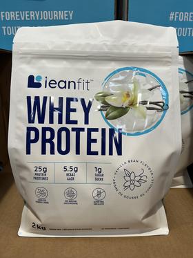 新包装Leanfit Whey Protein✨乳清蛋白粉2kg装！美国采购，无中文标签，介意慎拍  A