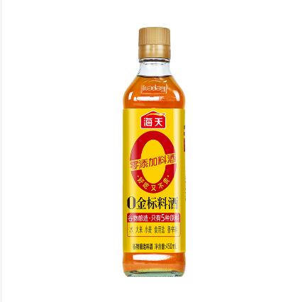 海天零添加金标料酒450ml 商品图0