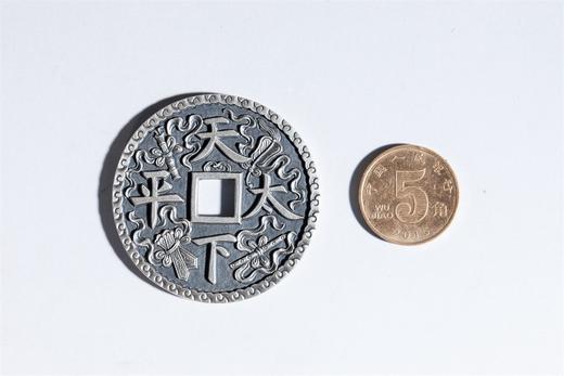 矩德泉坊 纯银手作   天下太平暗八仙（4.2厘米版）616 商品图7