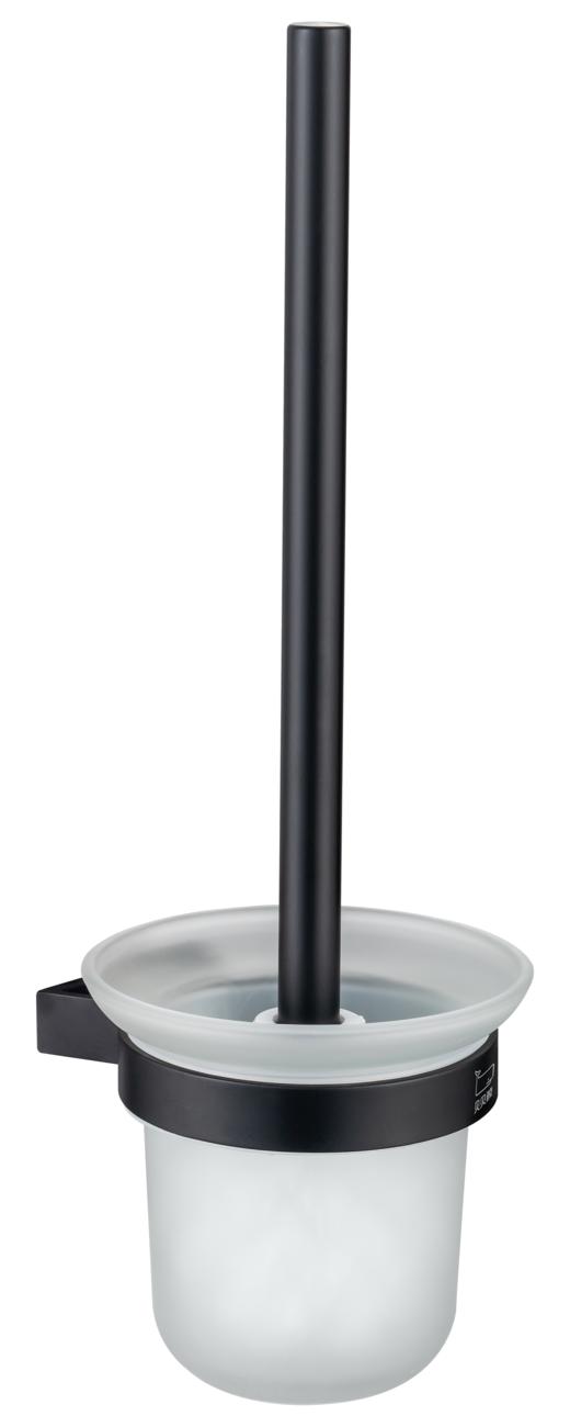 WGJ06H/挂件套装/浴巾架+双杆+三角篮2+纸巾架+厕刷架/黑色 商品图2