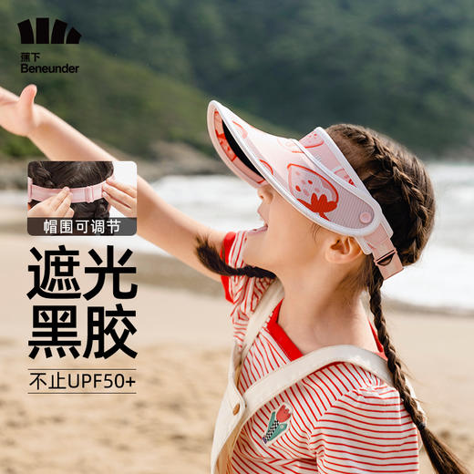 【23年新品】蕉下天际系列漫游儿童户外防晒空顶帽   儿童空顶防晒帽宝宝遮阳帽夏季遮脸男女 商品图5