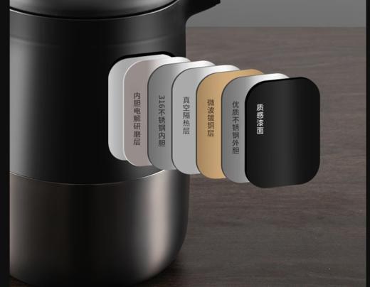 巴米乐温显焖茶壶BNL-BW125-1600  1.6L（颜色随机发） 商品图2