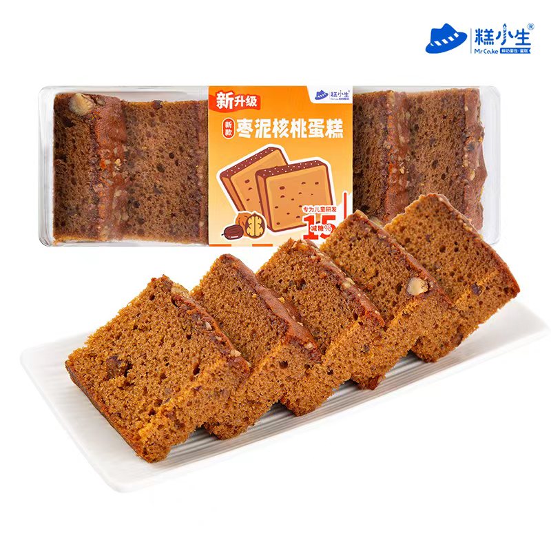 【鲜奶】新版枣泥核桃蛋糕|常温保存