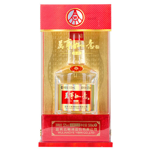 五粮万事如意佳品 浓香型52°纯粮白酒500mL 商品图2