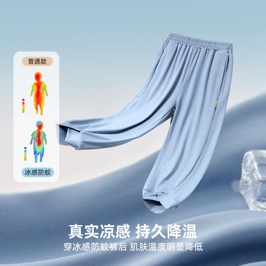 fx-咕噜日记【咕噜冰皮】冰感防晒防蚊裤PXK2321 商品图2