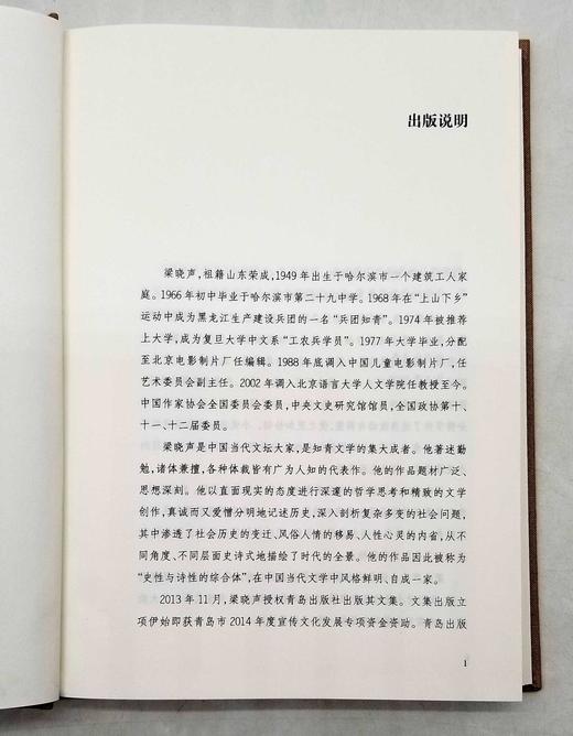 《梁晓声文集：中篇小说》全9册，精装16开，梁晓声著，青岛出版社2017年一版一印，共3392页，定价1900元，售价532元。非偏远地区包邮。 商品图5