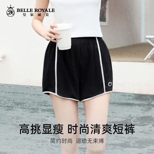 夏季新款运动短裤女薄款宽松外跑休闲热裤高腰瑜伽短裤YXYDDK001 商品图0