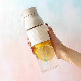 乐扣乐扣水滴玻璃杯 500ML WHT-CN-12 BLU-CN-12