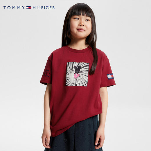 [DISNEY联名系列] TOMMY 秋 大童 小童 短袖T恤 KS0KS00473 商品图2