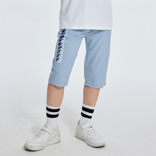 【多美乐】【吸湿排汗 速干】龙之涵 中大童吸湿排汗街潮七分短裤 23年夏季新款七分裤 婴幼儿A类标准 商品图6