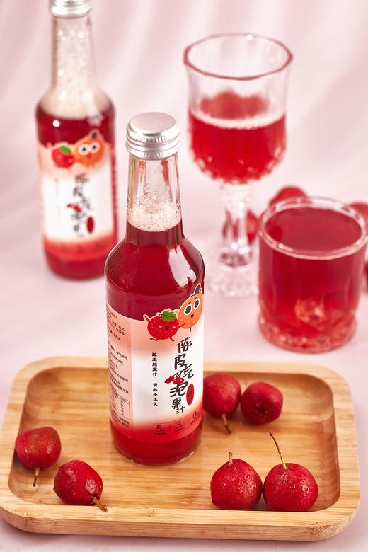 【饮品】陈皮气泡果汁 山楂味 陈皮汽水 商品图2