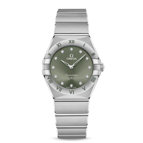 欧米茄 OMEGA 星座系列28毫米石英腕表 131.10.28.60.60.001