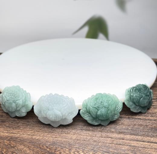翡翠吊坠-莲花牌 商品图0