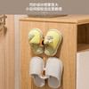 简约不占空间浴室拖鞋架 壁挂式免打孔卫生间鞋子挂架厕所门后收纳神器置物沥水 商品缩略图5