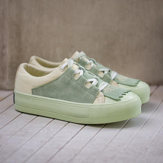 马登 Gravity新款帆布鞋女夏夏低帮休闲鞋小众设计潮流百搭滑女 商品图4