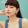 ZEGL设计师秘密花园系列花朵流苏耳环女高级感珍珠耳钉夏天耳饰品 商品缩略图1