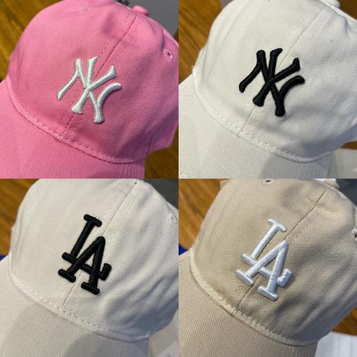 点此购买 MLB经典字母小标刺绣款男女成人棒球帽鸭舌帽 yb 255866 商品图6