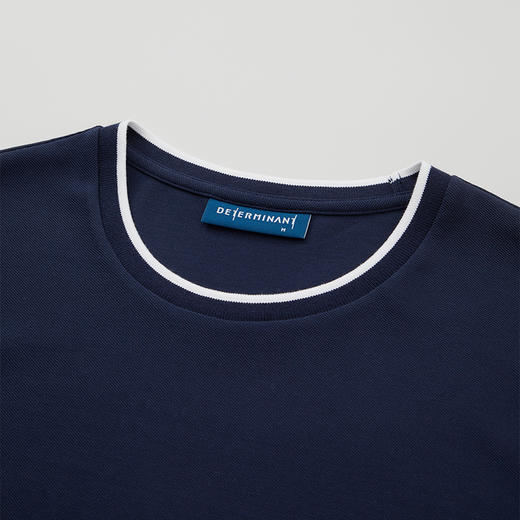 十如仕撞色领汗无痕抗污短袖T恤-T11-01 商品图7